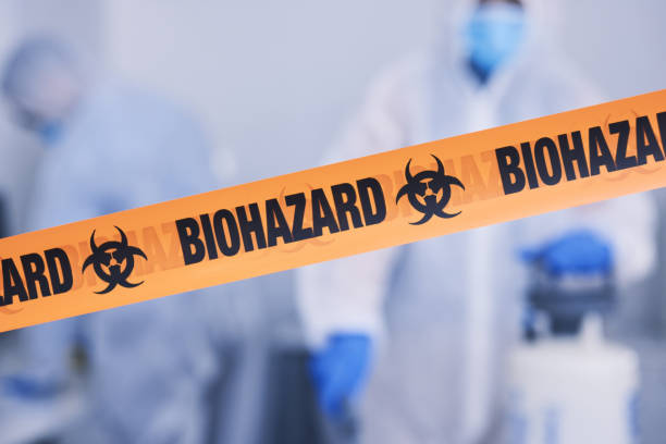 Professional Hoarding Cleanup technician working in Plainfield, IN